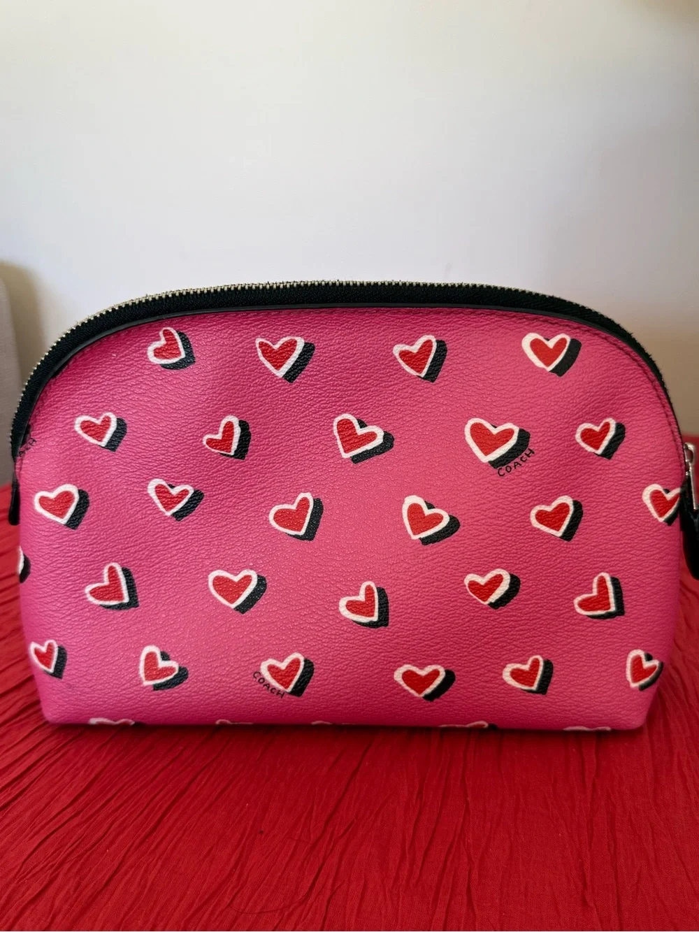 Coach cosmetic pouch